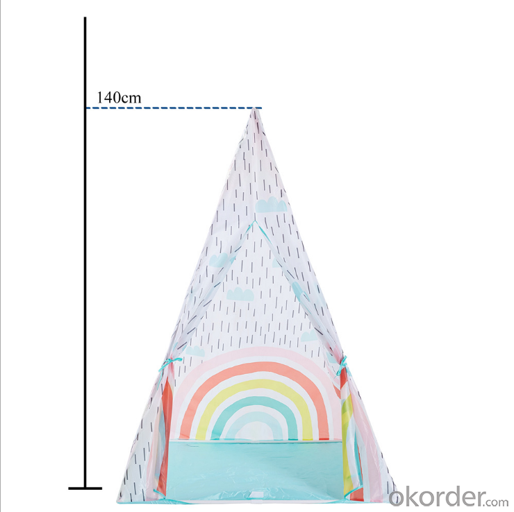 Indian Teepee Tent Indoor Toy House kids Play Tent Kids Mini Game House