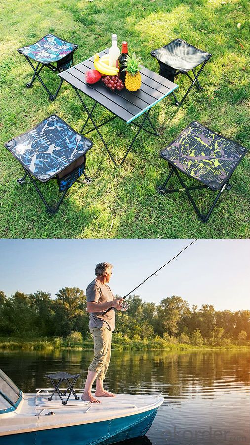 Folding Camping Stool Chair Fishing Stool