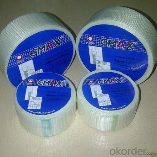 White Fiberglass Self-Adhesive Mesh Tape 50g/m2 45m System 1