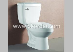 Hot Bathroom Ceramic Toilet Good Quality Best Selling Modle 215 Two Piece