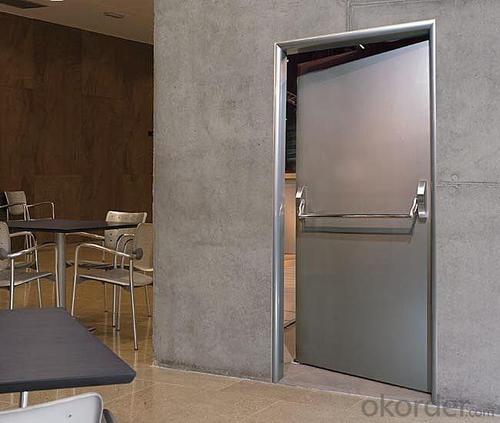 Galvanized Sheets Fire Door System 1