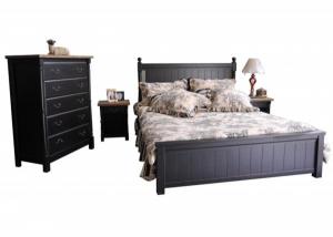 Wooden Bedroom Furniture Set KF059 System 1