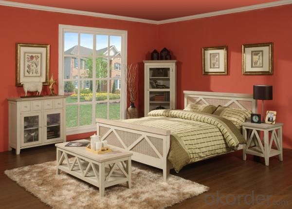 Wooden Bedroom Furniture Set KFD069 System 1