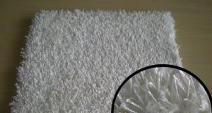 Polyester Shaggy Carpet with Design or Plain color