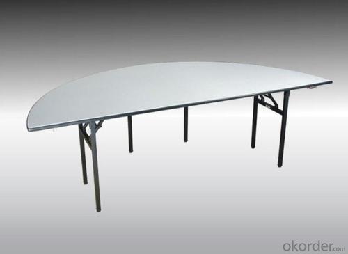 Semi-Round Dining Table 48/96 System 1