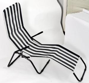 Foldable Steel Textilene Beach Chair System 1