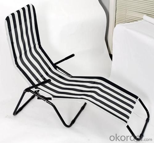 Foldable Steel Textilene Beach Chair System 1