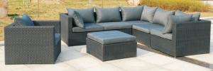 Aluminium Rattan Sectional Sofa Sets