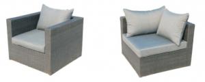 Aluminium Rattan Sectional Sofa Sets System 1