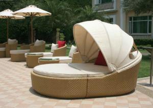Aluminium Rattan Sunbed