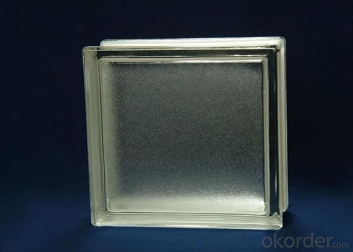 Decorative Clear Mist Block of Glass System 1