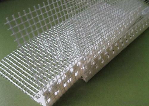 PVC Corner Bead With Fiberglass Screen Mesh-EA01 System 1