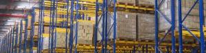 High-rise pallet racking system