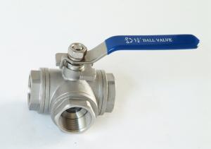 Three Way Ball Valve For Water System 1