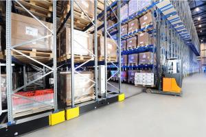 Moving Pallet Racking System