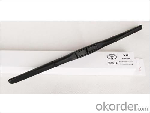 Windshield Wiper Blade-Stainless Steel Frame with Natural Rubber/Silicon Rubber -1013 System 1