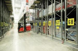 Moving Pallet Racking System System 1