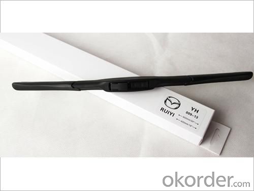 Universal Windshield Wiper Blade-Stainless Steel Frame with Natural Rubber/Silicon Rubber - 903 System 1