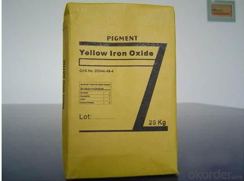 Iron Oxide Yellow Color Powder