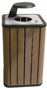 Wood Plastic Compostie Dustbin CMAX N021