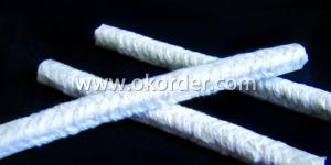 KT Refractories Ceramic Fiber Round Braided Rope 150ftX1Diameter