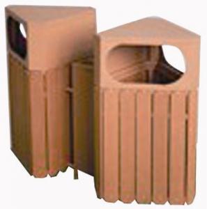 Wood Plastic Compostie  Dustbin CMAX L026
