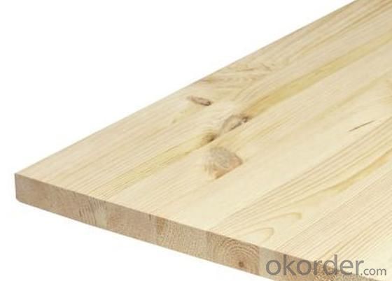 Laminated Decorative Plain  Block board with Pine /Poplar/ Paulownia /Fir Core System 1