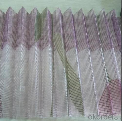 High Quality Polyester Pleated Mesh With Pattern System 1