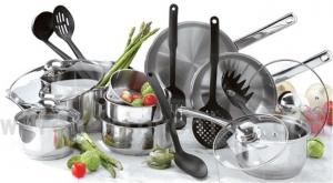 18pcs Stainless Steel Cookware Sets