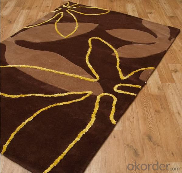Comfortable Wool Hook Carpet