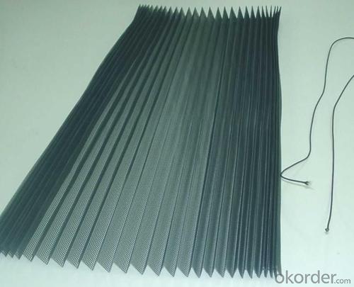 Pleated Insect Mesh 20x20/Inch System 1