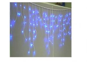 LED Icicle Light Blue Rubber Wires  IP44