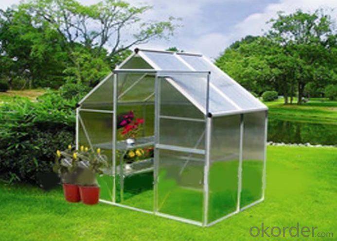 Polycarbonate Board and Aluminum Frame Greenhouse System 1