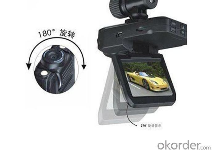 Full HD Car DVR Recorder with 140 Degrees A+ Bugeye Lens  2.0 inch