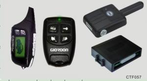 Remote Arming/Disarming Car Alarm 1888 with Automatic Door Lock/Unlock
