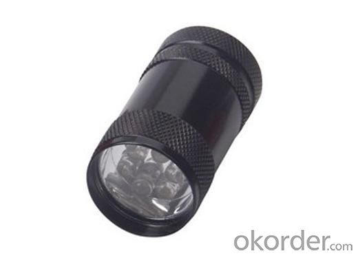 6 Led Mini Keychain Flashlight with Different Body Color