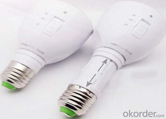 Latest Design E27/E26 LED Rechargeable Emergency Light
