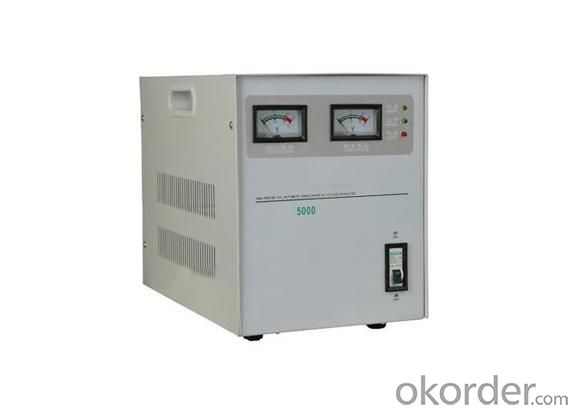 Horizontal Single Phase SVC AC Voltage Regulator 5KVA System 1