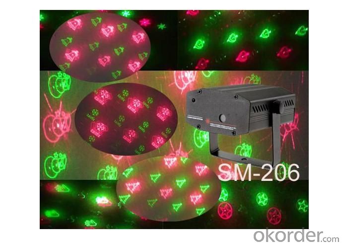 SM-206 Red Green Laser Light Gifts Lights