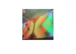 China Madrix Compatible LED Flexible Curtain In Nightclub ,Disco For Effect And Video System 1