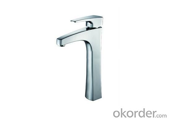 Elegant Single High Basin Faucet Chrome G12307 System 1