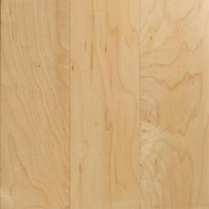 Hand Scraped Solid Wood Chinese Maple Flooring