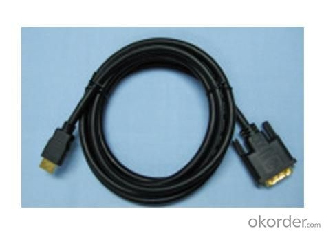 HDMI to DVI Cable with Gold Plated System 1
