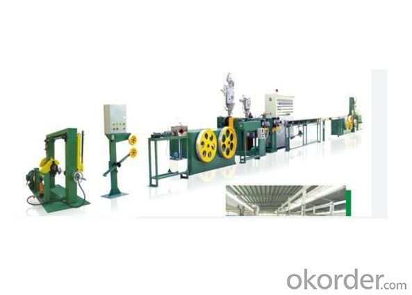 Physical Foaming Cable Extrusion Production Line System 1