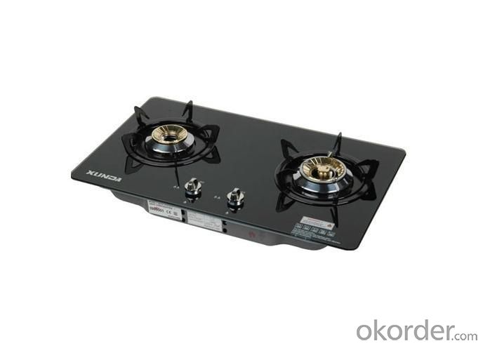 2 Burner Gas Hob/Gas Stove/ Gas Cooker with SASO System 1