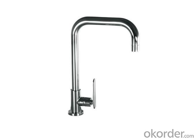 Single Kitchen Faucet Deck Mounted System 1
