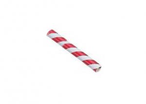 U Section Door Edge Moulding with Candy Strip Red and White Colour