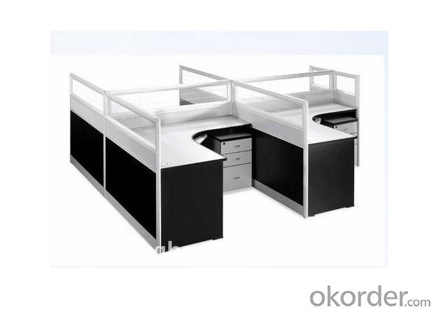 Office Partition Workstation Screen 320 with Black Colour System 1