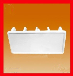 Factory Direct Wholesale White Ceramic Napkin Holder Design System 1