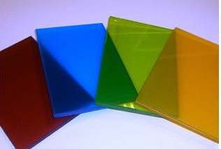Flat Laminated Colored Glass System 1